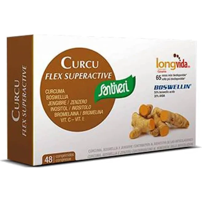 Santiveri Curcu Flex Superactive - Integratore Articolazioni