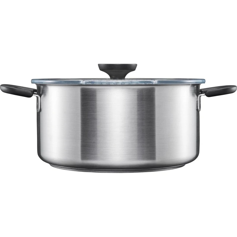 Fiskars Pentola 5L Acciaio Inossidabile con Coperchio