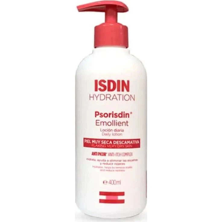Isdin Psorisdin Lozione Emolliente per il Corpo, 400ml
