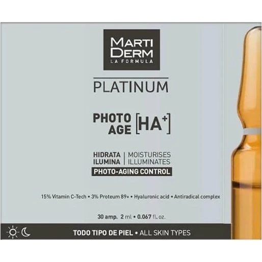 MartiDerm Platinum Photo Age HA+ Siero in Fiale 30 x 2 ml