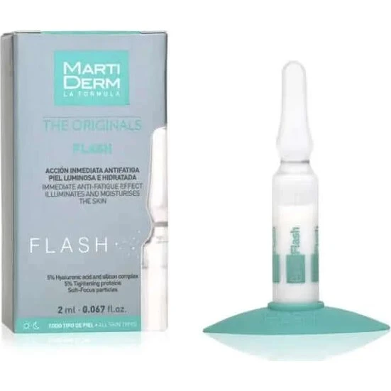Martiderm The Originals Flash - Trattamento Viso in Fiala da 2 ml