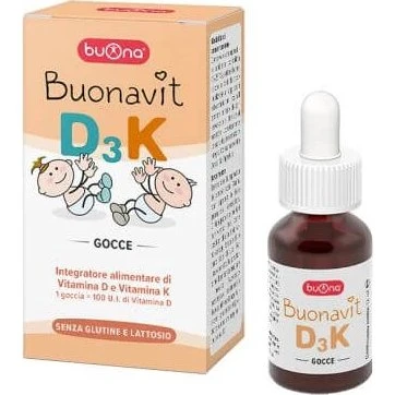 Buonavit D3K Gocce Integratore Vitamina D3 e K1 12 ml