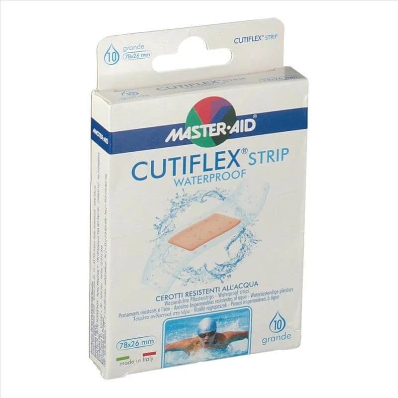 Master-Aid Cutiflex Strip Cerotto Trasparente Grande 10 Pezzi