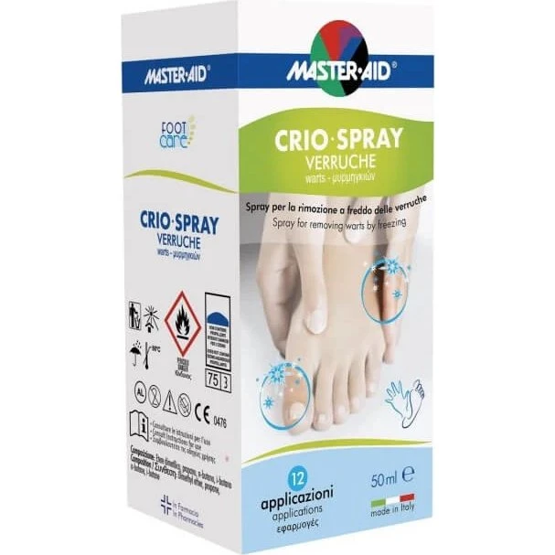 Master-Aid® Crio-Spray Verruche Rimozione a Freddo 50ml