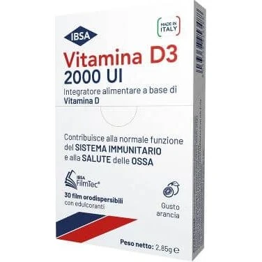 Ibsa Vitamina D3 2000 UI - 30 Film Orodispersibili