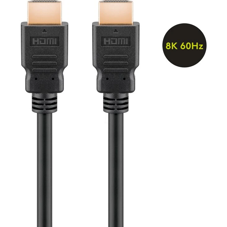 Goobay Cavo HDMI 2.1 8K 2m Nero