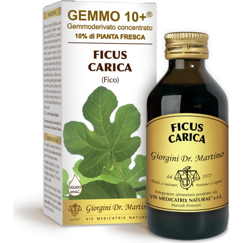 Gemmo 10+ Fico Dr. Giorgini - Estratto Concentrato Analcolico 100 ml