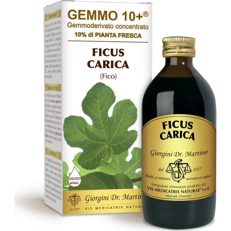 Gemmo 10+ Dr. Giorgini Fico Liquido Analcolico 200 ml