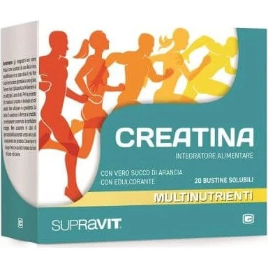 Supravit Creatina Granuli con Arginina e Carnitina - 20 Bustine
