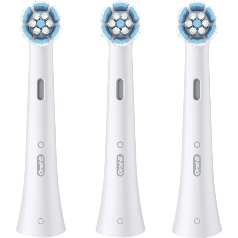 Oral-B iO Gentle Care White - 3 Testine di Ricambio