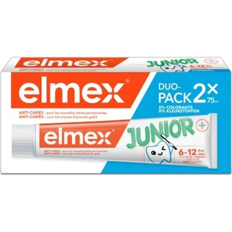 Elmex Dentifricio Junior 2x75 ml