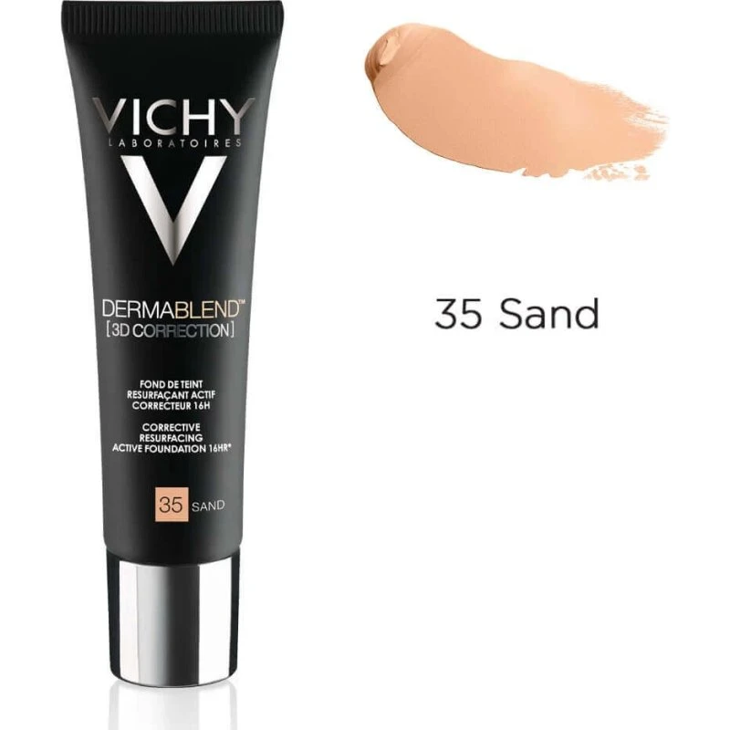 Vichy Dermablend 3D Fondotinta Coprente Tonalità 35, 30ml