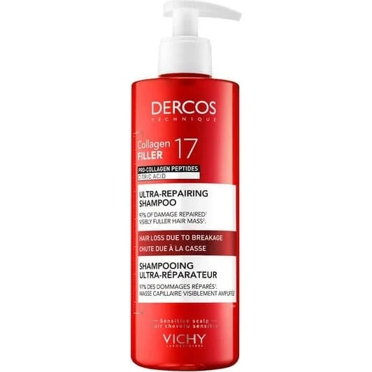 Vichy Dercos Collagen 17 Filler Shampoo Ultra-Rigenerante 400 ml