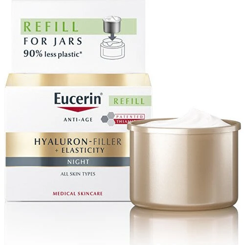 Eucerin Hyaluron-Filler + Elasticity Crema Notte Ricarica 50 ml