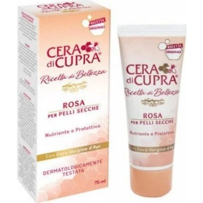 Cera di Cupra Rosa Crema Nutriente Anti-Età per Pelli Secche 75 ml