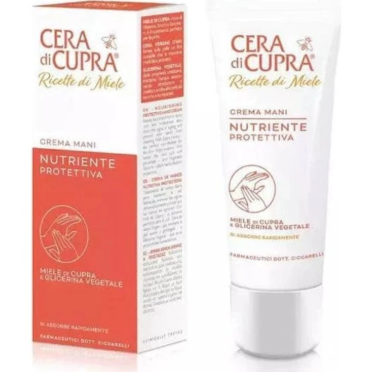 Cera di Cupra Ricette Miele Crema Mani Nutriente Protettiva 75ml