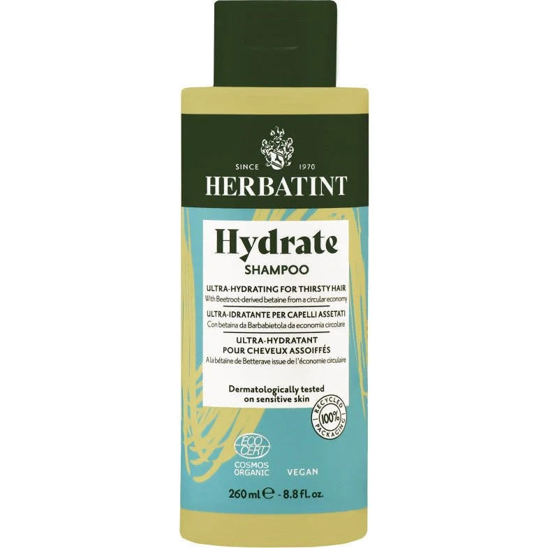 Herbatint Hydrate Shampoo Ultra-Idratante per Capelli Secchi 260 ml