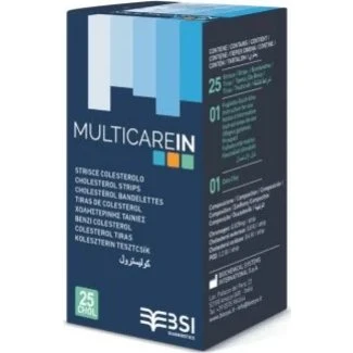 MultiCare IN Strisce per Analisi Colesterolo (5 pezzi)
