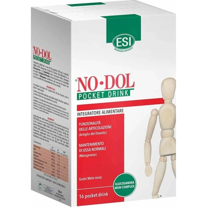 ESI NoDol Integratore Benessere Articolazioni e Ossa, 16 Bustine