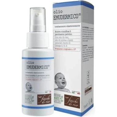 Emudermic Fiocchi di Riso Olio Elasticizzante 70 ml