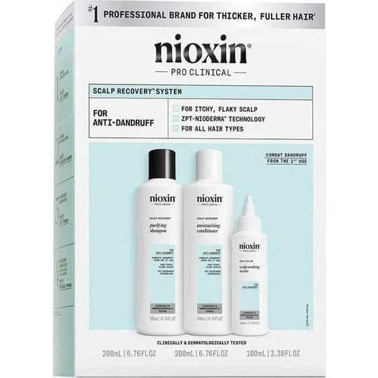 Nioxin New Scalp Recovery Kit - Trattamento Antiforfora Completo