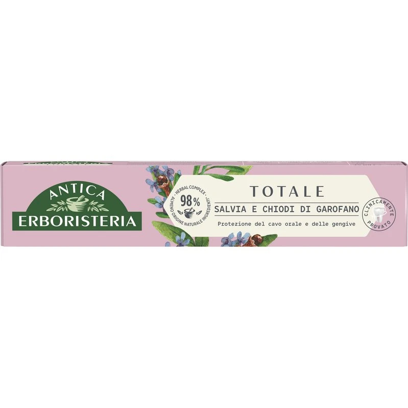 Antica Erboristeria Dentifricio Totale 75 ml Salvia & Garofano