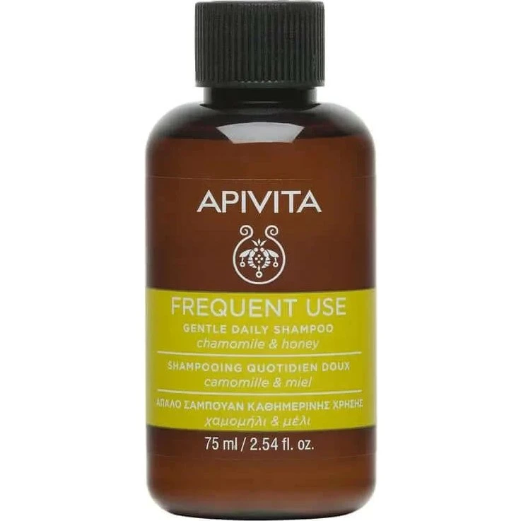 Apivita Shampoo Delicato Uso Frequente Camomilla e Miele 75 ml