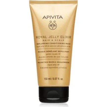 Apivita Royal Jelly Elixir Maschera Balsamo Rimpolpante 150 ml
