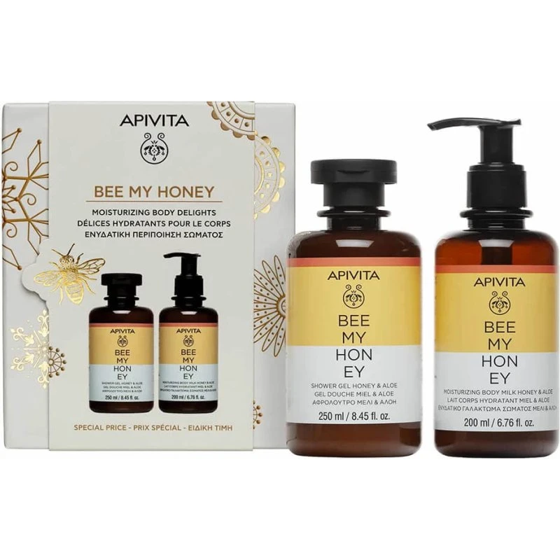 Apivita Bee My Honey Gel Doccia e Latte Corpo Idratante