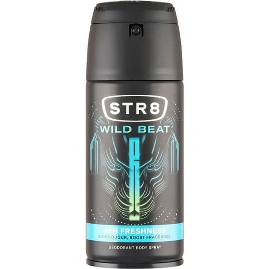 STR8 Deodorante Spray Wild Beat per Uomo, 150 ml