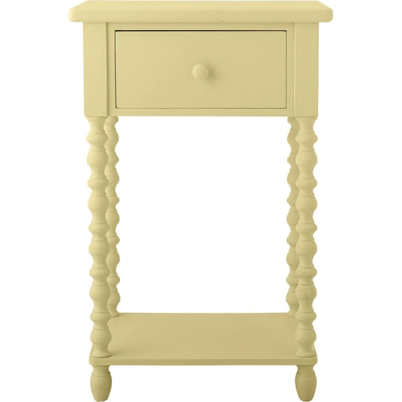 Bloomingville Salino Tavolino Giallo Pastello 36x70x33cm