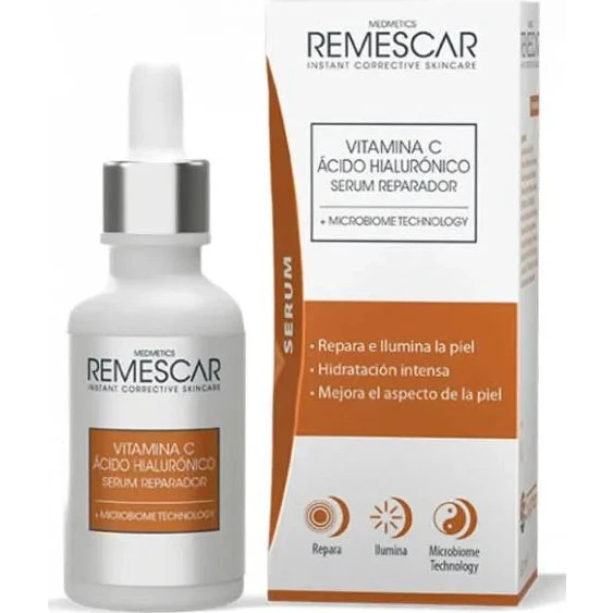 Remescar Siero Vitamina C e Acido Ialuronico Viso 30ml