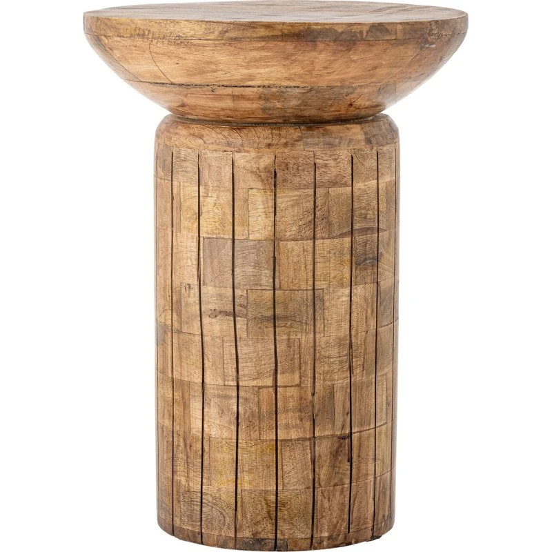 Bloomingville Tavolino Yasme Rotondo in Mango Massiccio 30cm