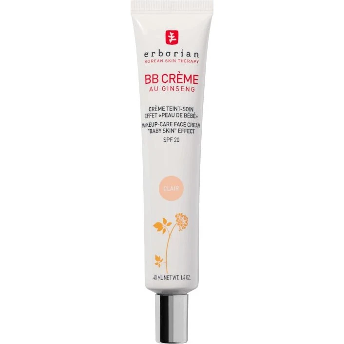 Erborian BB Creme Clair 40ml - Crema Colorata con Ginseng e SPF 20