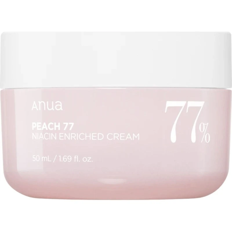 Anua Crema Arricchita con Niacina al 77% di Pesca - Crema-Gel Illuminante