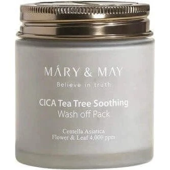 Mary & May Maschera Lenitiva Centella Asiatica e Tea Tree 125g