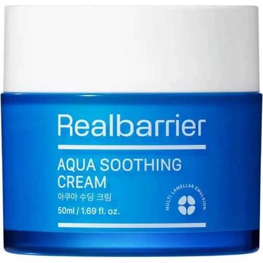 Real Barrier Aqua Soothing Cream - Crema Idratante e Lenitiva 50ml