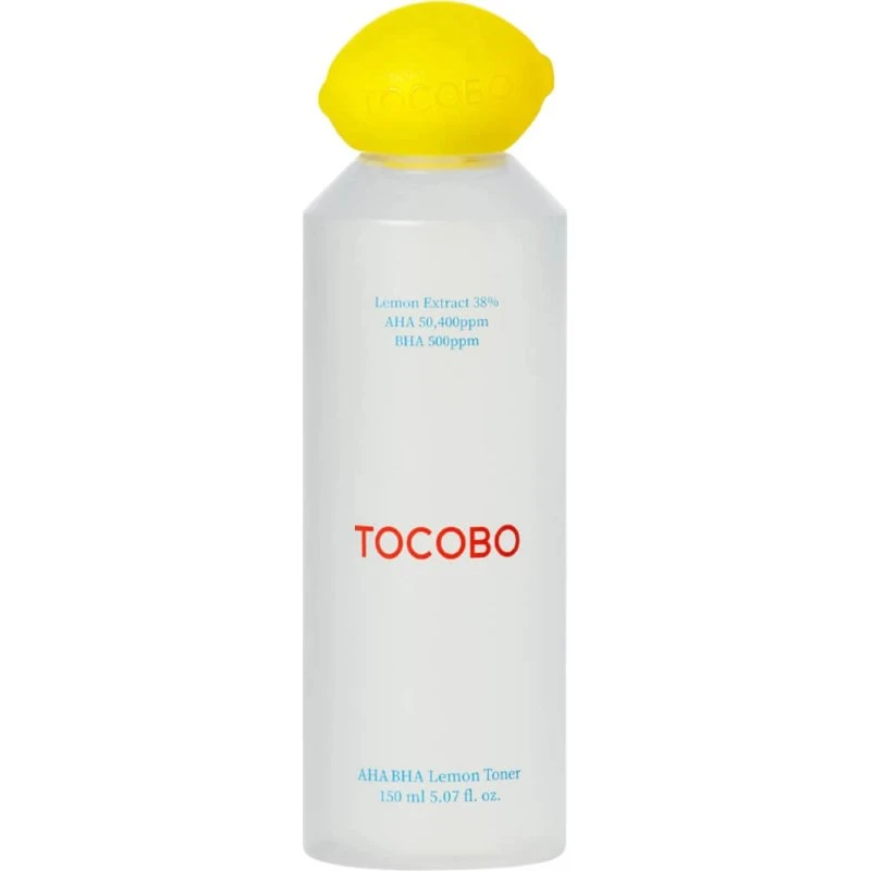 Tocobo Tonico Viso con Estratto di Limone AHA BHA, 150 ml