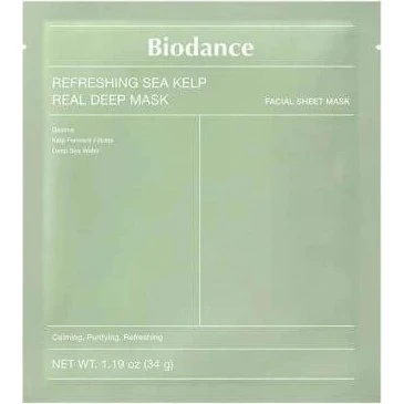 Biodance Refreshing Sea Kelp Real Deep Mask 34g