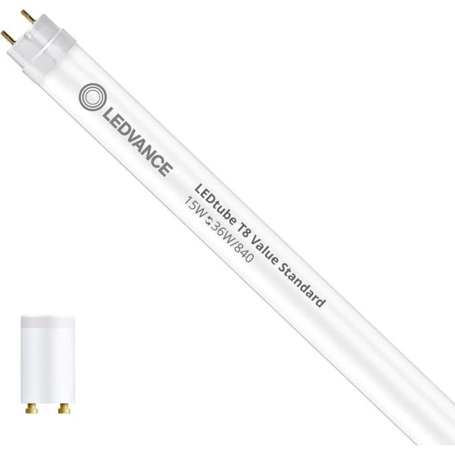 Ledvance Tubo LED T8 15W 1800lm 840 Bianco Freddo 120cm