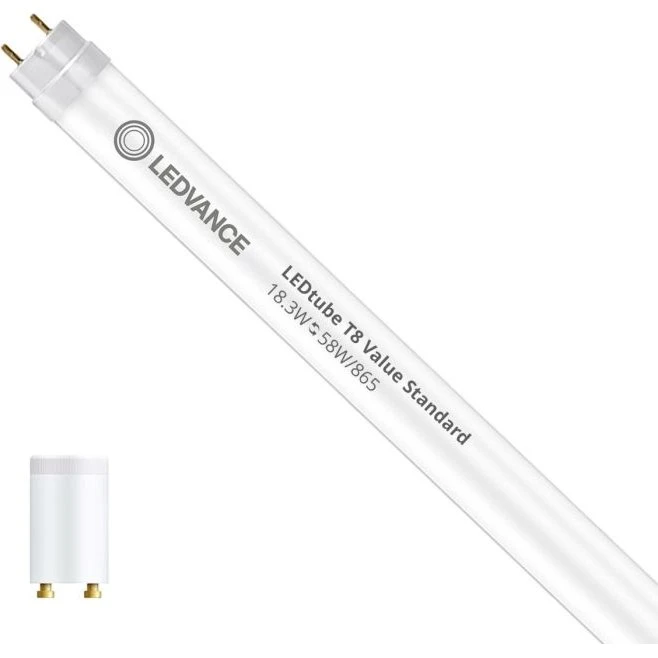 Ledvance Tubo LED T8 18.3W 150cm 6500K 865 Luce del Giorno