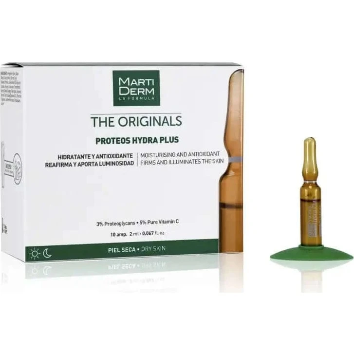Martiderm Proteoglicani Hydra Plus - 10 Fiale per Pelle Secca