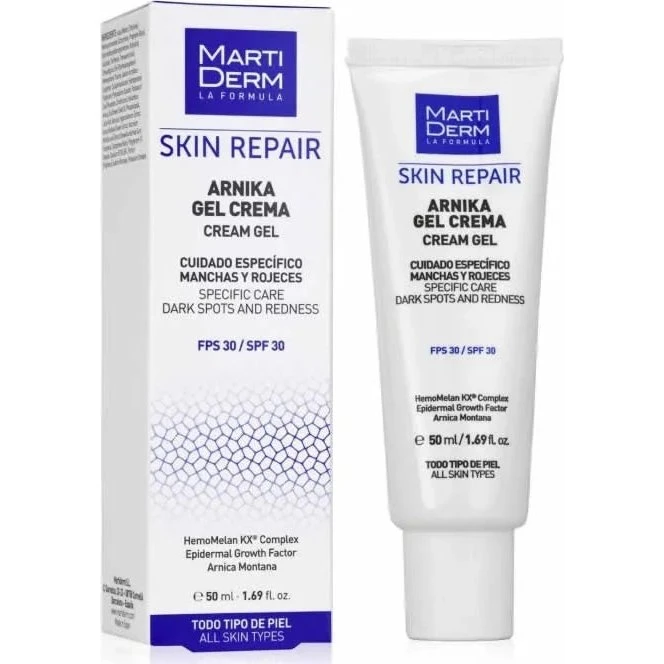 MartiDerm Skin Repair Gel Crema Arnica SPF30 50 ml