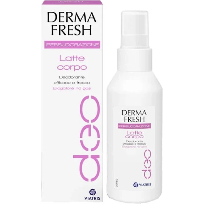 Dermafresh Ipersudorazione Latte Deodorante Corpo 100 ml