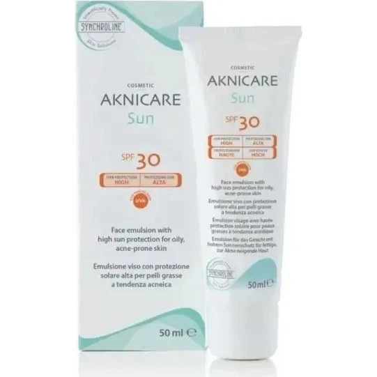 Synchroline Aknicare Sun SPF 30 Emulsione Viso 50 ml