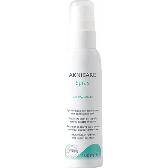 Synchroline Aknicare Emulsione Spray per Schiena e Décolleté 100ml