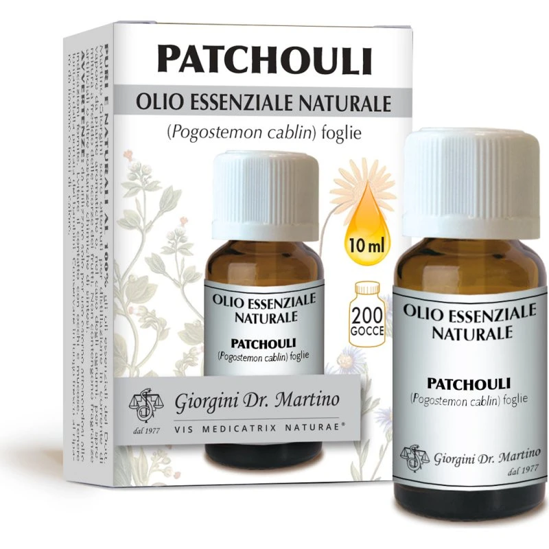 Dott. Martino Giorgini Patchouli Olio Essenziale Naturale 10 ml