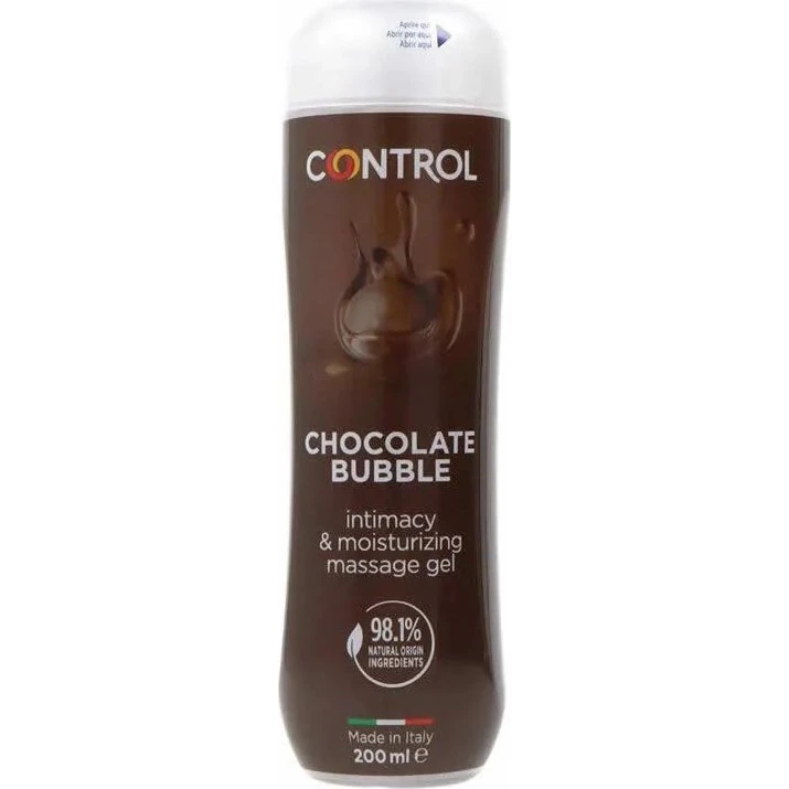 Control Gel Massaggio 3 in 1 Bubble Chocolate 200 ml