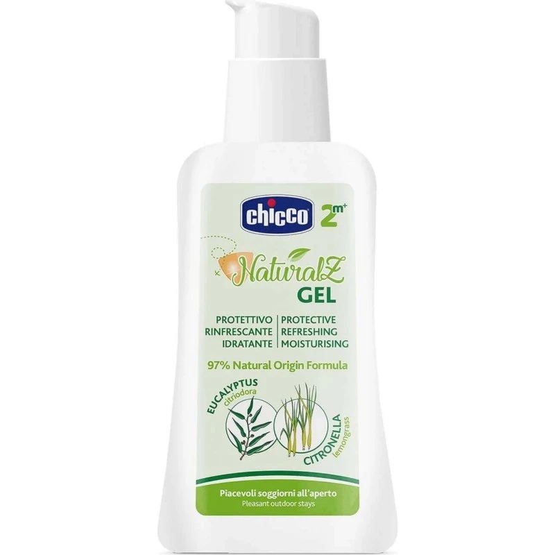 Chicco Gel Naturalz Protettivo e Rinfrescante Antizanzare 60 ml