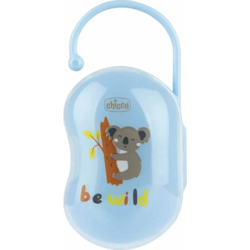 Chicco Easy Box Porta Ciucci Doppio Azzurro